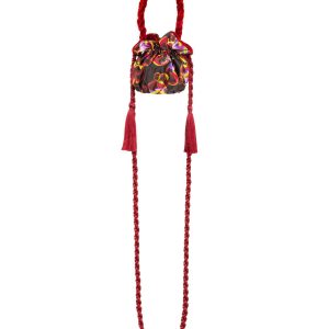 beaded pouch bag